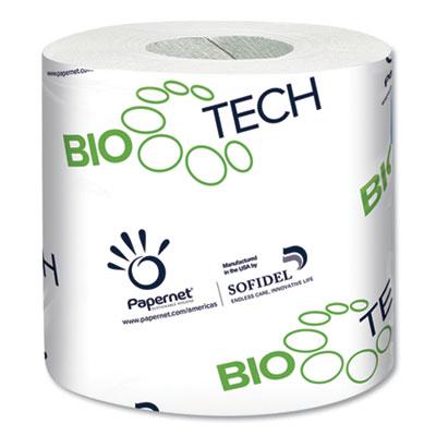 View larger image of BioTech Toilet Tissue, Septic Safe, 2-Ply, White, 500 Sheets/Roll, 96 Rolls/Carton