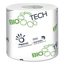 BioTech Toilet Tissue, Septic Safe, 2-Ply, White, 500 Sheets/Roll, 96 Rolls/Carton