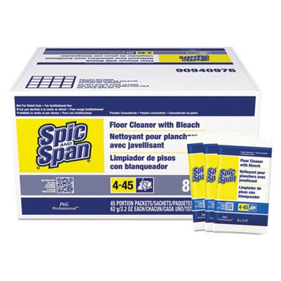 View larger image of Bleach Floor Cleaner Packets, 2.2oz Packets, 45/carton