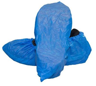 View larger image of Blue Cast Polyethylene Shoe Cover, XL, 300/Case