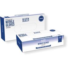 Bluzen Nitrile Disposable Gloves, Blue, 4 Mil