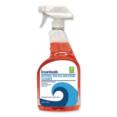 View larger image of Boardwalk Green Natural Grease and Grime Cleaner, 32 oz Spray Bottle, 12/Carton