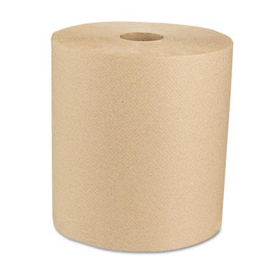 View larger image of Boardwalk Green Universal Roll Towels, 1-Ply, 8" x 800 ft, Natural, 6 Rolls/Carton