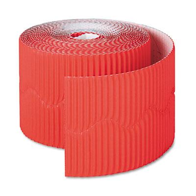 View larger image of Bordette Decorative Border, 2.25" X 50 Ft Roll, Flame Red
