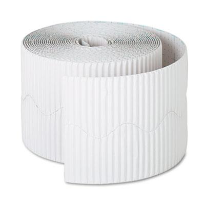 View larger image of Bordette Decorative Border, 2.25" X 50 Ft Roll, White