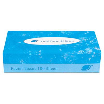 View larger image of Boxed Facial Tissue, 2-Ply, White, 100 Sheets/Box, 30 Boxes/Carton