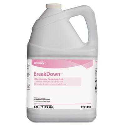 View larger image of Breakdown Odor Eliminator, Fresh Scent, Liquid, 1 gal Bottle