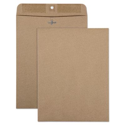 View larger image of Recycled Brown Kraft Clasp Envelope, #90, Square Flap, Clasp/Gummed Closure, 9 x 12, Brown Kraft, 100/Box
