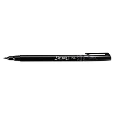 View larger image of Brush Tip Pens, Fine, Black, Dozen