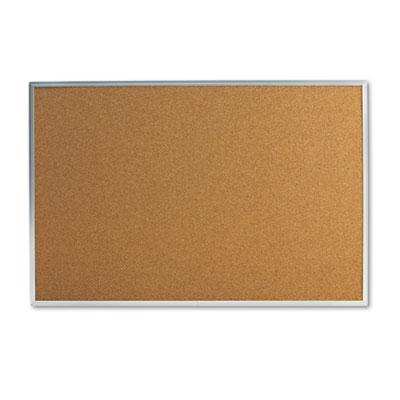 View larger image of Cork Bulletin Board, 36 x 24, Tan Surface, Aluminum Frame