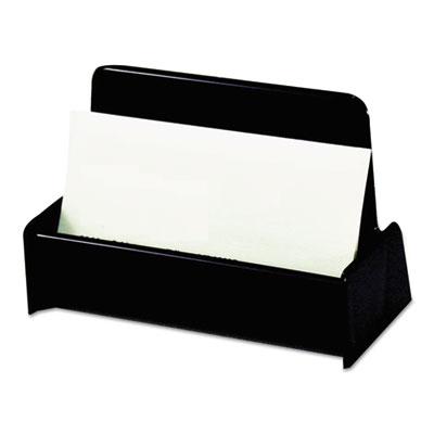 View larger image of Business Card Holder, Capacity 50 3 1/2 x 2 Cards, Black