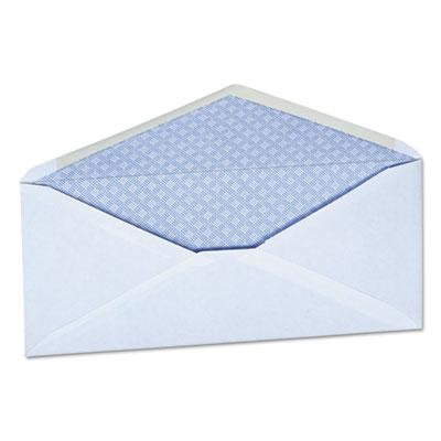 View larger image of Open-Side Security Tint Business Envelope, #10, Monarch Flap, Gummed Closure, 4.13 x 9.5, White, 500/Box