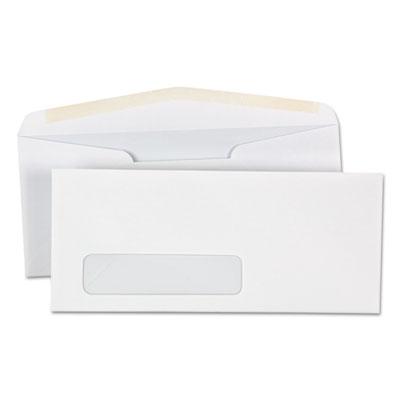 View larger image of Open-Side Business Envelope, 1 Window, #10, Commercial Flap, Gummed Closure, 4.13 x 9.5, White, 500/Box