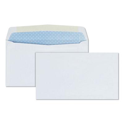 View larger image of Security Tint Business Envelope, #6 3/4, Commercial Flap, Gummed Closure, 3.63 x 6.5, White, 500/Box