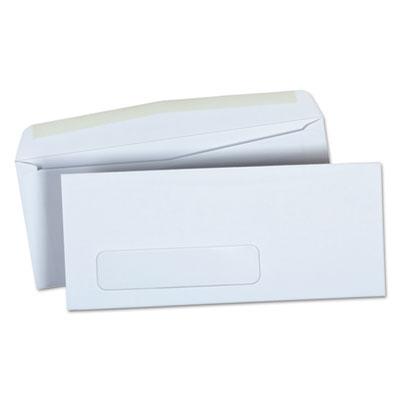 View larger image of Open-Side Business Envelope, 1 Window, #9, Square Flap, Gummed Closure, 3.88 x 8.88, White, 500/Box