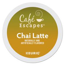 Cafe' Escapes Chai Latte K-Cups, 96/Carton