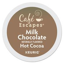 Cafe' Escapes Milk Chocolate Hot Cocoa K-Cups, 24/Box