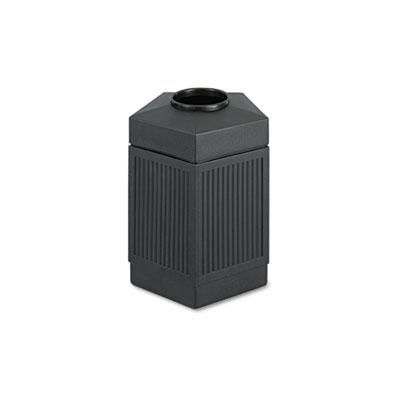 View larger image of Canmeleon Indoor/Outdoor Pentagon Receptacle, 45 gal, Polyethylene, Black