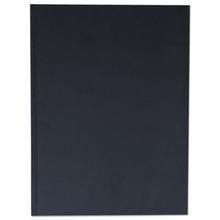 Casebound Hardcover Notebook, 1-Subject, Wide/Legal Rule, Black Cover, (150) 10.25 x 7.63 Sheets