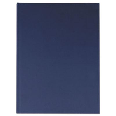 View larger image of Casebound Hardcover Notebook, 1-Subject, Wide/Legal Rule, Dark Blue Cover, (150) 10.25 x 7.63 Sheets