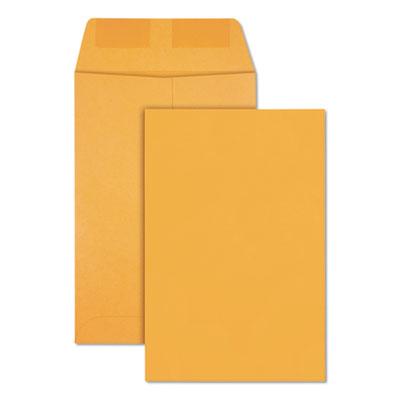 View larger image of Catalog Envelope, 28 lb Bond Weight Kraft, #1, Square Flap, Gummed Closure, 6 x 9, Brown Kraft, 500/Box