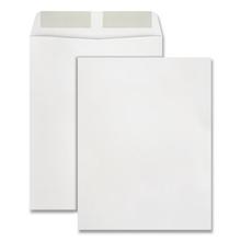 Catalog Envelope, 28 lb Paper Stock, #13 1/2, Square Flap, Gummed Closure, 10 x 13, White, 250/Box