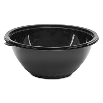 View larger image of Caterline Pack n' Serve Plastic Bowl, 160 oz, Black, 25/Case