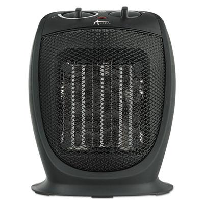 View larger image of Ceramic Heater, 1,500 W, 7.12 x 5.87 x 8.75, Black