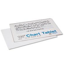Chart Tablets, Presentation Format (1.5" Rule), 24 x 16, White, 25 Sheets
