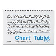 Ampad Flip Charts, 27 x 34, White, 50 Sheets, 2/Carton (24028