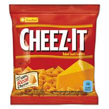 Cheez-it Crackers, 1.5 oz Bag, Reduced Fat, 60/Carton