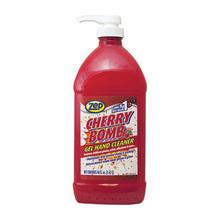 Cherry Bomb Gel Hand Cleaner, Cherry Scent, 48 oz Pump Bottle, 4/Carton