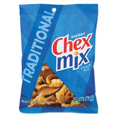 View larger image of Chex Mix, Traditional Flavor Trail Mix, 3.75 oz Bag, 8/Box