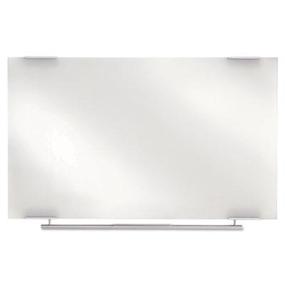 View larger image of Clarity Glass Dry Erase Board with Aluminum Trim, 48 x 36, White Surface