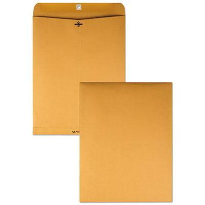 View larger image of Clasp Envelope, 28 lb Bond Weight Kraft, #110, Square Flap, Clasp/Gummed Closure, 12 x 15.5, Brown Kraft, 100/Box