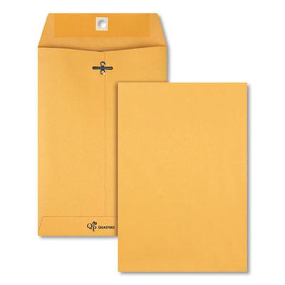 View larger image of Clasp Envelope, 28 lb Bond Weight Kraft, #63, Square Flap, Clasp/Gummed Closure, 6.5 x 9.5, Brown Kraft, 100/Box