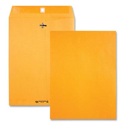 View larger image of Clasp Envelope, 28 lb Bond Weight Kraft, #97, Square Flap, Clasp/Gummed Closure, 10 x 13, Brown Kraft, 100/Box