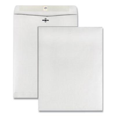 View larger image of Clasp Envelope, 28 lb Bond Weight Paper, #97, Square Flap, Clasp/Gummed Closure, 10 x 13, White, 100/Box