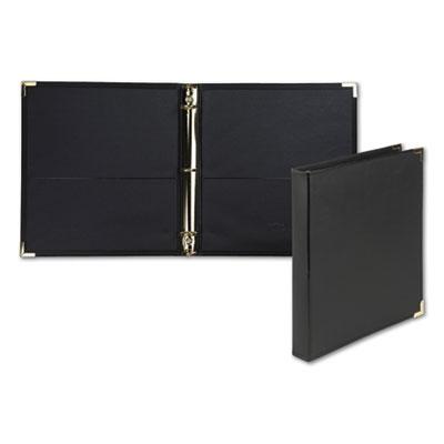 View larger image of Classic Collection Ring Binder, 3 Rings, 1" Capacity, 11 x 8.5, Black