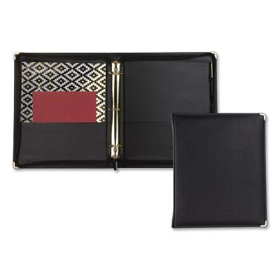 View larger image of Classic Collection Zipper Ring Binder, 3 Rings, 1.5" Capacity, 11 x 8.5, Black