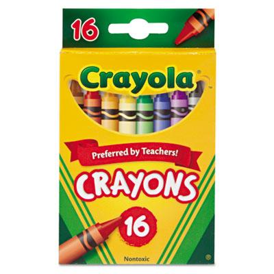 View larger image of Classic Color Crayons, Peggable Retail Pack, 16 Colors/pack