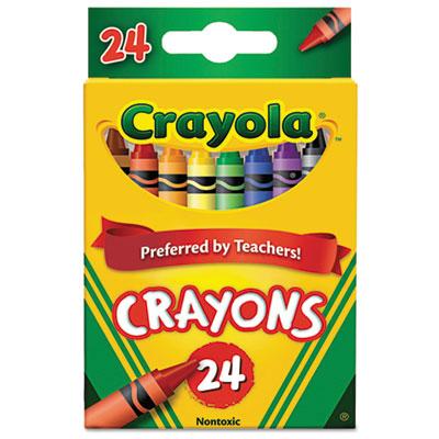 View larger image of Classic Color Crayons, Peggable Retail Pack, 24 Colors/pack