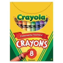 Classic Color Crayons, Tuck Box, 8 Colors
