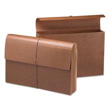 Classic Expanding Wallets, 3.5" Expansion, 1 Section, Legal Size, Redrope