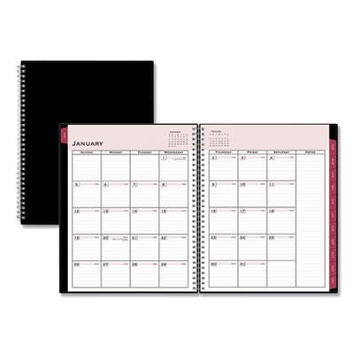 View larger image of Enterprise Weekly/Monthly Planner, Enterprise Formatting, 11 x 8.5, Black Cover, 12-Month (Jan to Dec): 2024