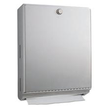 ClassicSeries Surface-Mounted Paper Towel Dispenser, 10.81 x 3.94 x 14.06, Satin