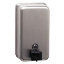 ClassicSeries Surface-Mounted Soap Dispenser, 40 oz, 4.75" x 3.5" x 8.13", Stainless Steel