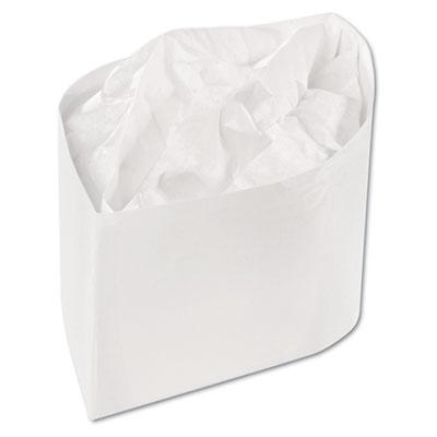 View larger image of Classy Cap, Crepe Paper, White, Adjustable, One Size, 100 Caps/Pk, 10 Pks/Carton