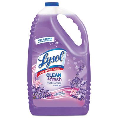 View larger image of Clean and Fresh Multi-Surface Cleaner, Lavender and Orchid Essence, 144 oz Bottle, 4/Carton