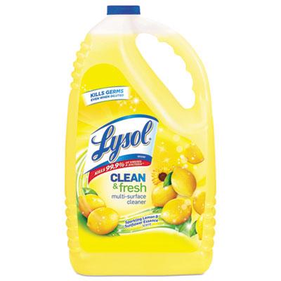 View larger image of Clean and Fresh Multi-Surface Cleaner, Sparkling Lemon and Sunflower Essence, 144 oz Bottle, 4/Carton